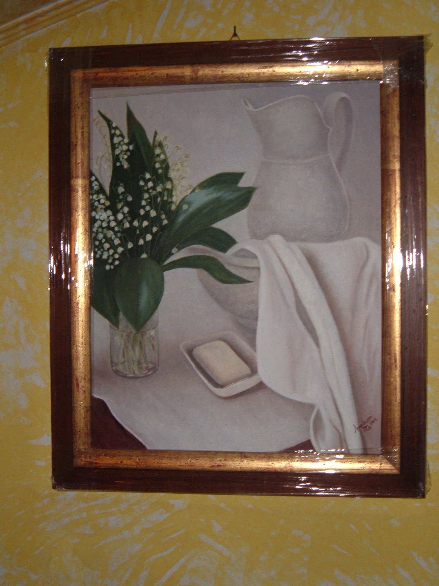 dipinto di Tiziana Impellizzeri, esposto a Bianzè